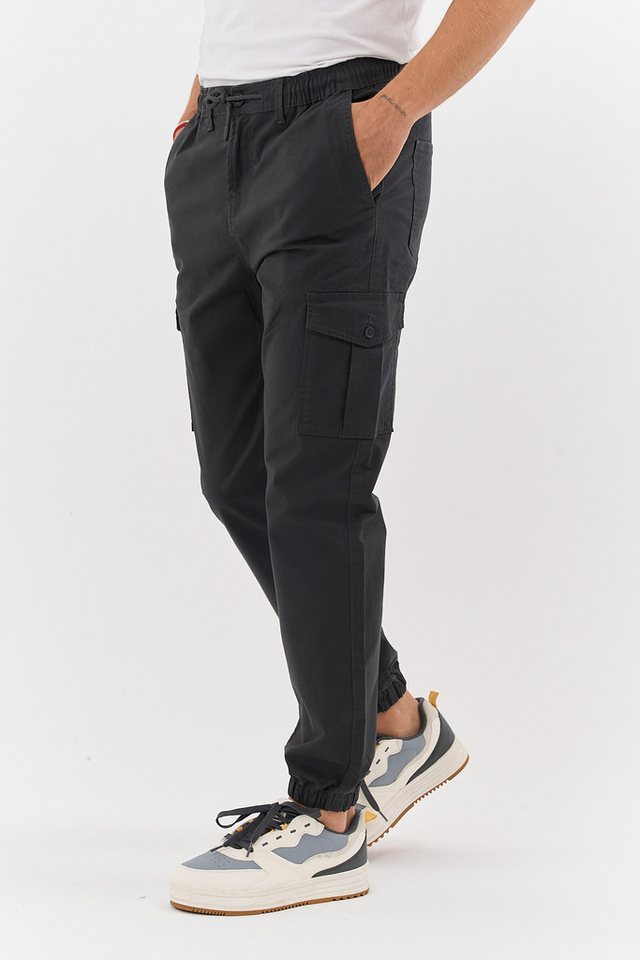 COMEOR Cargohose Herren Stretch Relaxed Fit mit 6 Taschen und Kordelzug Elastischer Beinabschluss, Kordelzug am Bund, Hoher Tragekomfort von COMEOR