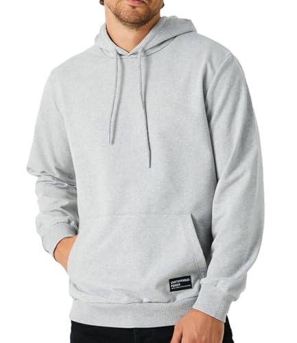 COMEOR Hoodie Herren Kapuzenpullover Sweatshirts (Hellgrau XL) von COMEOR