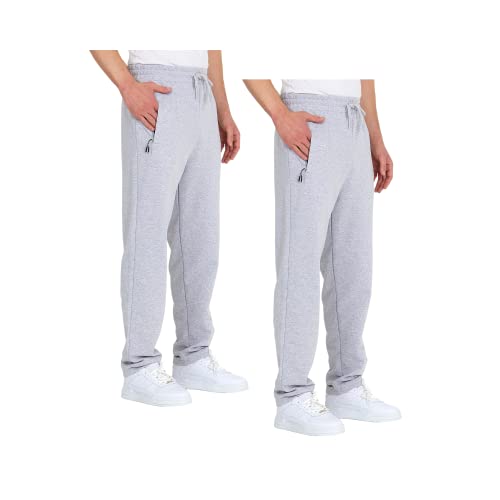 COMEOR Jogginghose Herren mit Reißverschlusstaschen Baumwolle Trainingshose - Sporthose Jogginghosen Männer Jogger | Jungen Freizeithose von COMEOR