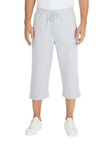 COMEOR Jogginghose Herren Kurz mit Reißverschlusstaschen Shorts Baumwolle Trainingshose - Kurze Sporthose Männer von COMEOR