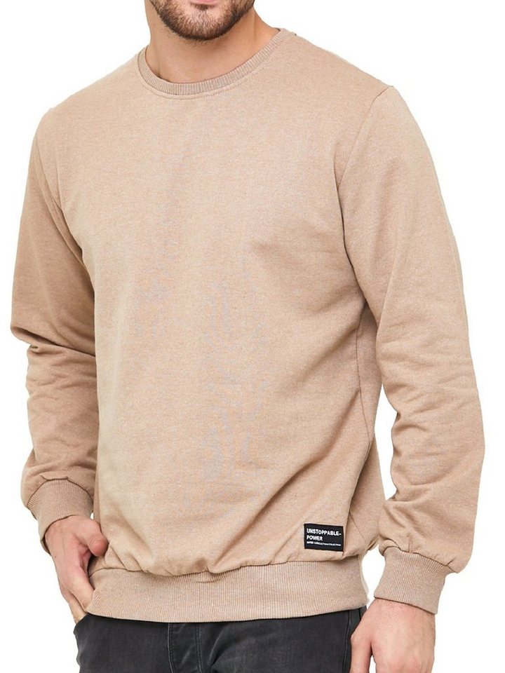 COMEOR Sweatshirt Herren Pullover bequeme Sweater (1-tlg) aus Baumwollmischung von COMEOR