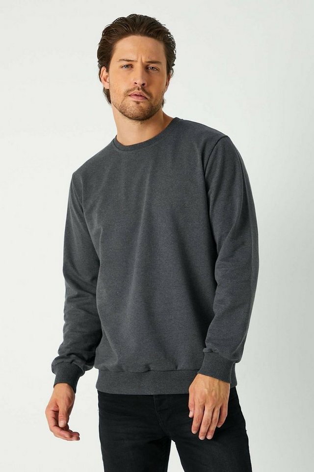 COMEOR Sweatshirt Herren Pullover bequeme Sweater (1-tlg) aus Baumwollmischung von COMEOR