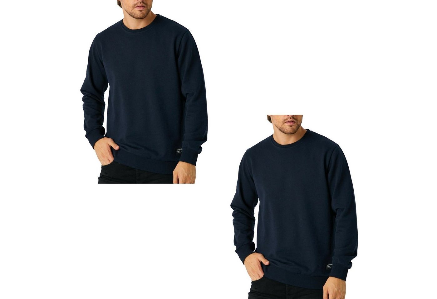 COMEOR Sweatshirt Herren Pullover bequeme Sweater (2-tlg) aus Baumwollmischung von COMEOR