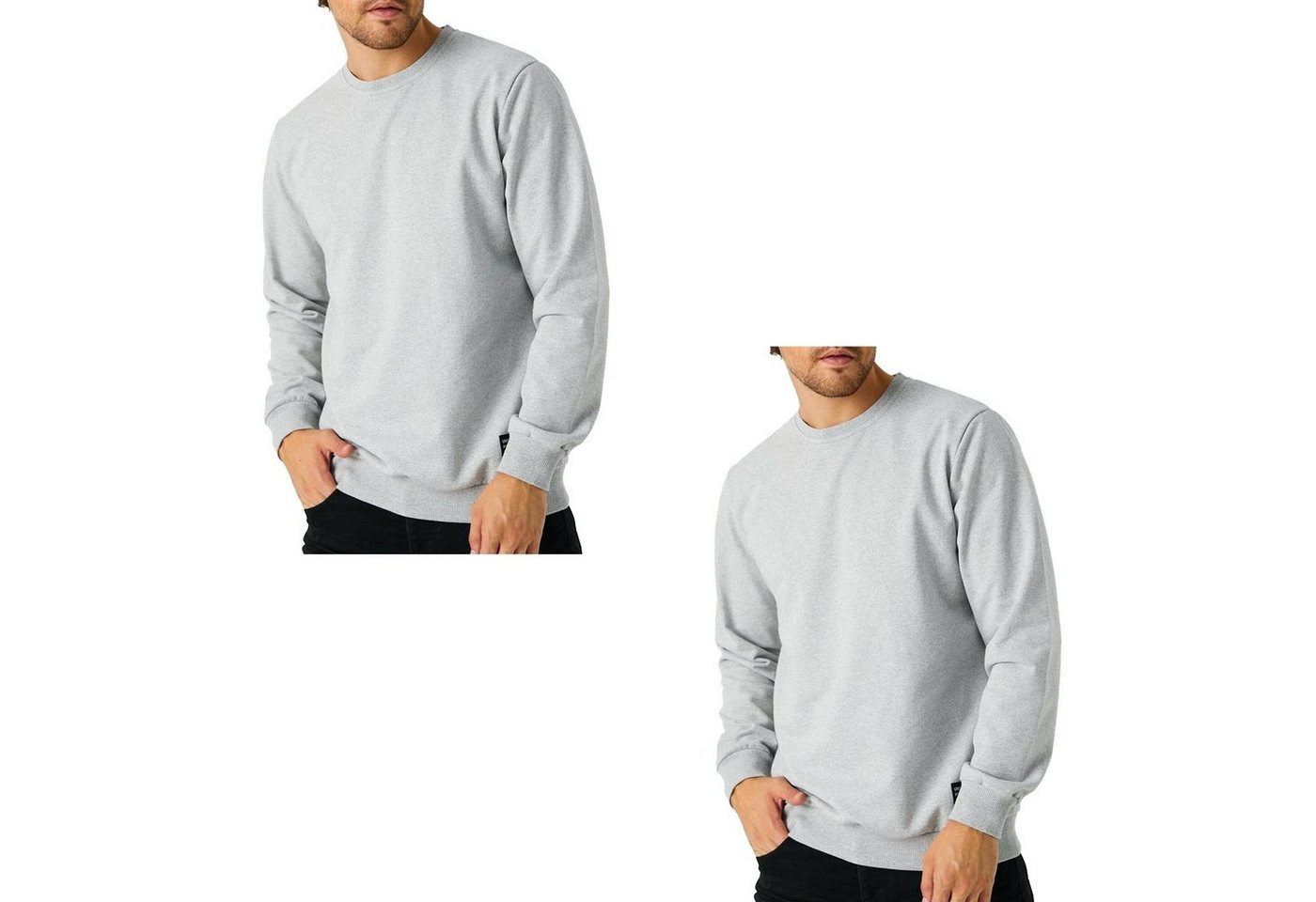 COMEOR Sweatshirt Herren Pullover bequeme Sweater (2-tlg) aus Baumwollmischung von COMEOR