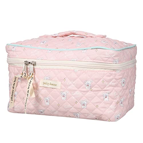 COMETX Kosmetiktasche Waschbeutel Große Kapazität Aufbewahrungstasche Kosmetik Frauen Reise Organizer Tragbare Make-up Taschen von COMETX