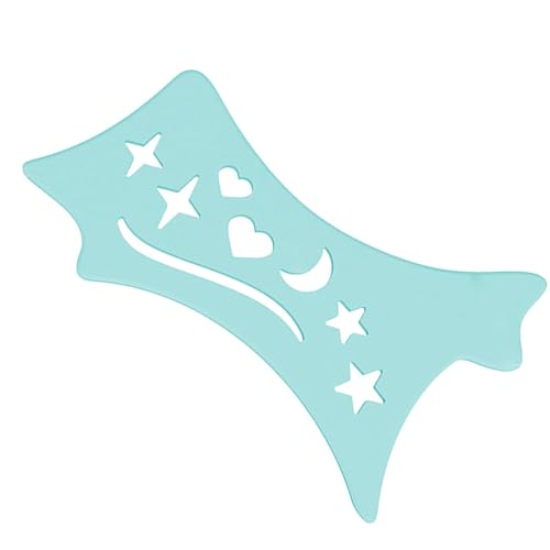 COMFOLIVING Eyeliner aus Silikon, mit Flügelspitze, flexibel, weich, mit Flügelspitze, wiederverwendbar, abgeschrägtes Design, Eyeliner von COMFOLIVING