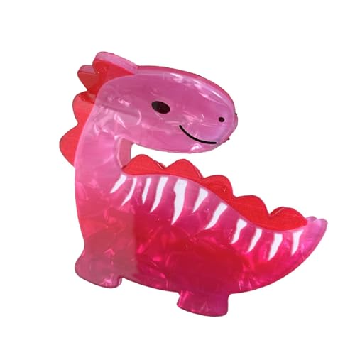 Haarspangen für Mädchen – Haarschmuck für Mädchen | Süße Haarspangen | Niedliche Haarklammern aus Acryl | Lustige Dinosaurier Haarspangen | Kinderhaarschmuck für Mädchen | Rutschfester Kopfschmuck aus von COMFOLIVING