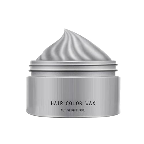 Haarwachs - Temporäre Haarfarbe | Farbentferner Haarfärbemittel | Haarfarbspray | Temporäre Frisur-Cremefarbe | Haarfärbewachs in natürlicher Farbe für Männer, Frauen, alle Altersgruppen, Freunde, von COMFOLIVING