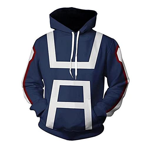 COMING Boku No Hero Academia Hoodie Sweatshirt Cosplay Kostüm Unisex Jacke Kapuzenpullover (Medium,Color 27) von COMING