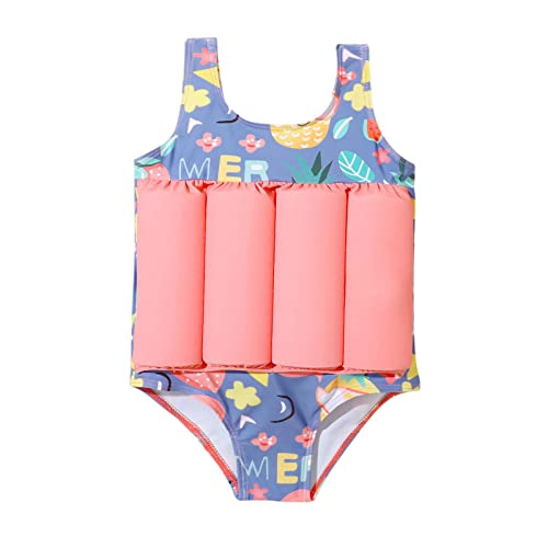COMIOR Auftrieb Badeanzug Mädchen Jungen Baby Schwimmhilfe ab 6 Monate Beach Float Suit Swimsuit mit Verstellbarem Auftrieb und Schwimmhaube Badeanzug Kinder von COMIOR