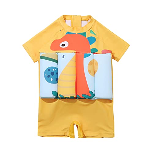 COMIOR Baby Auftrieb Badeanzug Mädchen Float Suit Jungen Schwimmhilfe ab 6 Monate mit Verstellbarem Auftrieb Schwim Kostüm Kinder Swimwear Swimsuit Badeanzug mit Bein von COMIOR