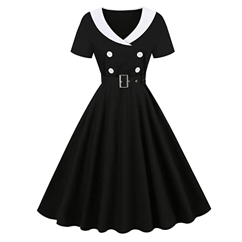 COMIOR Damen Kleid Partykleid Freizeit Strandkleider Damen Kleider Sommer Lang Oversized Sommer Blumenmädchenkleid Taufkleid Hochzeit Geburtstag Abendkleid Formale von COMIOR