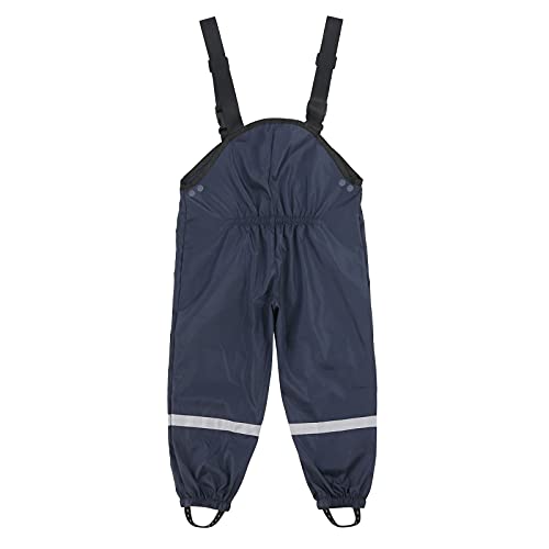 Damen Herren Regenlatzhose, Erwachsene Wind- und wasserdichte Matschhose Atmungsaktiv Verstellbaren Einteilige Jumpsuit Regenhose Trägern Buddelhose Regenhosen für Fahrrad Sport, Rain Pants von COMIOR