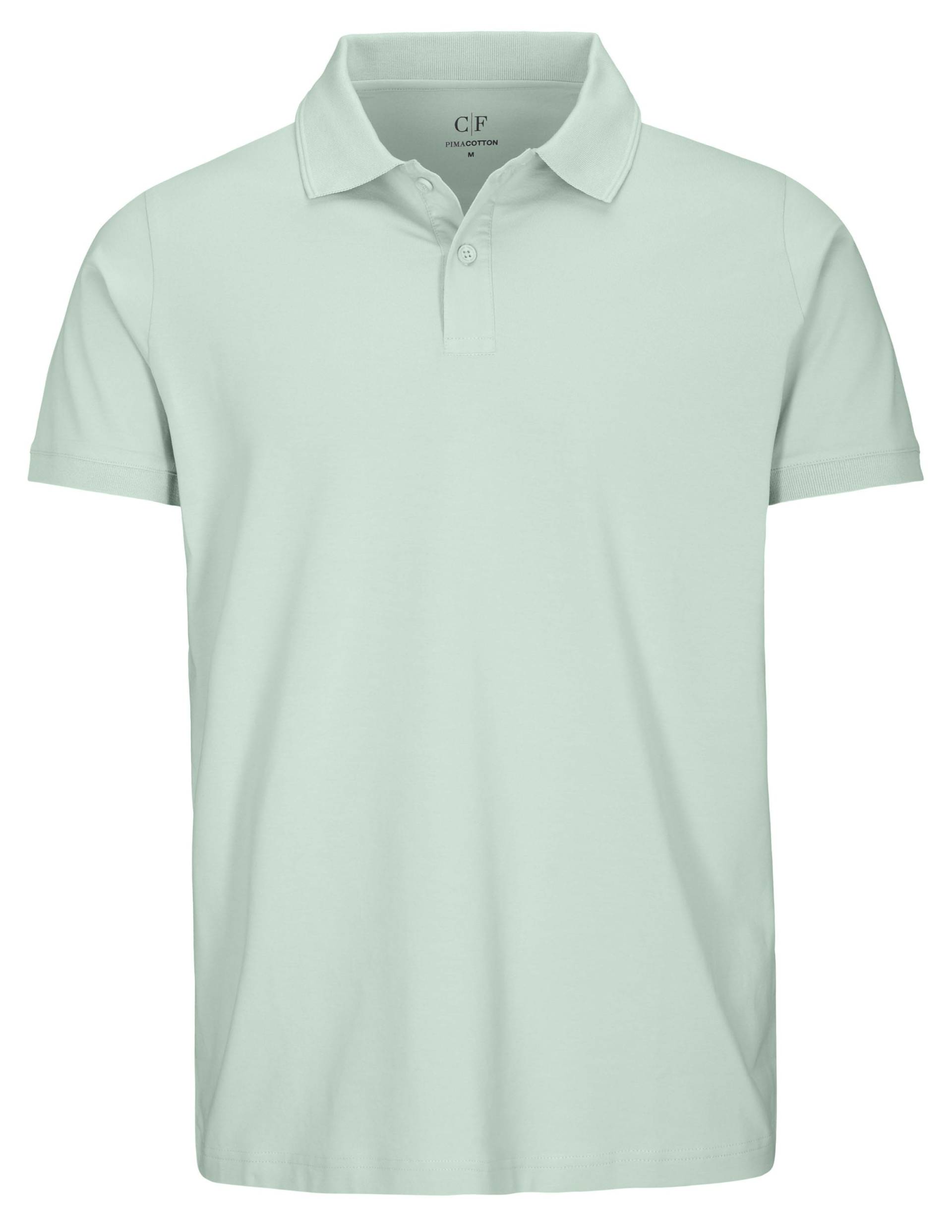 COMMANDER Finest Clothing - (S)-NOS 2-Knopf Poloshirt 1/2 soft mint - Gr. - L von COMMANDER Finest Clothing