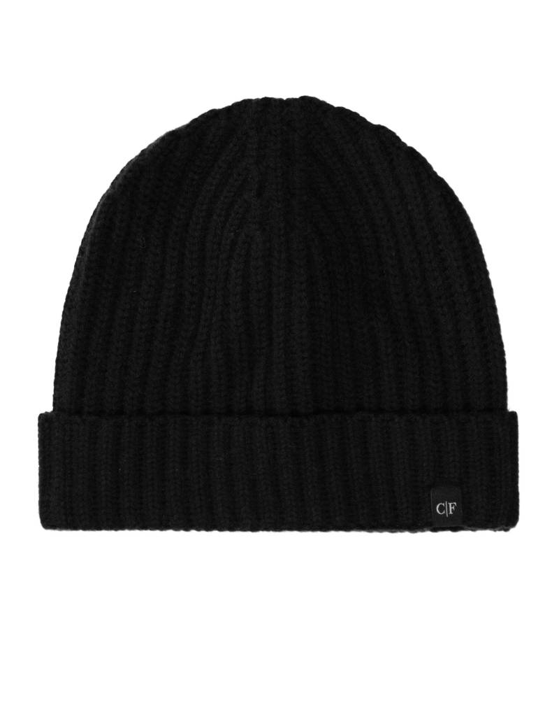 COMMANDER Finest Clothing - Beanie,Ribstruktur , uni black von COMMANDER Finest Clothing