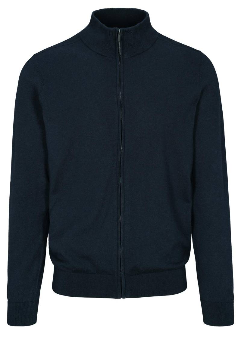 COMMANDER Finest Clothing - Cardigan with Zip dark navy mel. - Gr. - M von COMMANDER Finest Clothing