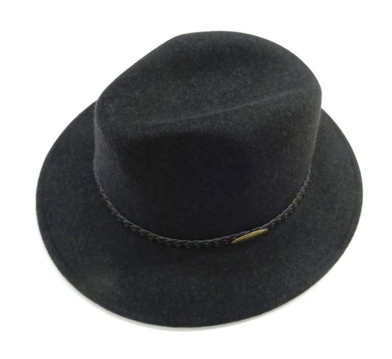 COMMANDER Finest Clothing - Filzhut anthrazit - Gr. - 55 von COMMANDER Finest Clothing