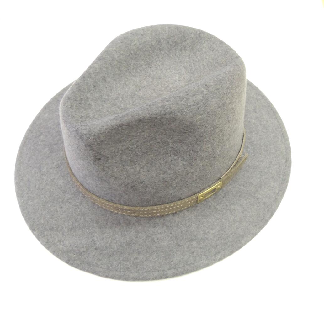 COMMANDER Finest Clothing - Filzhut winter grey - Gr. - 59 von COMMANDER Finest Clothing