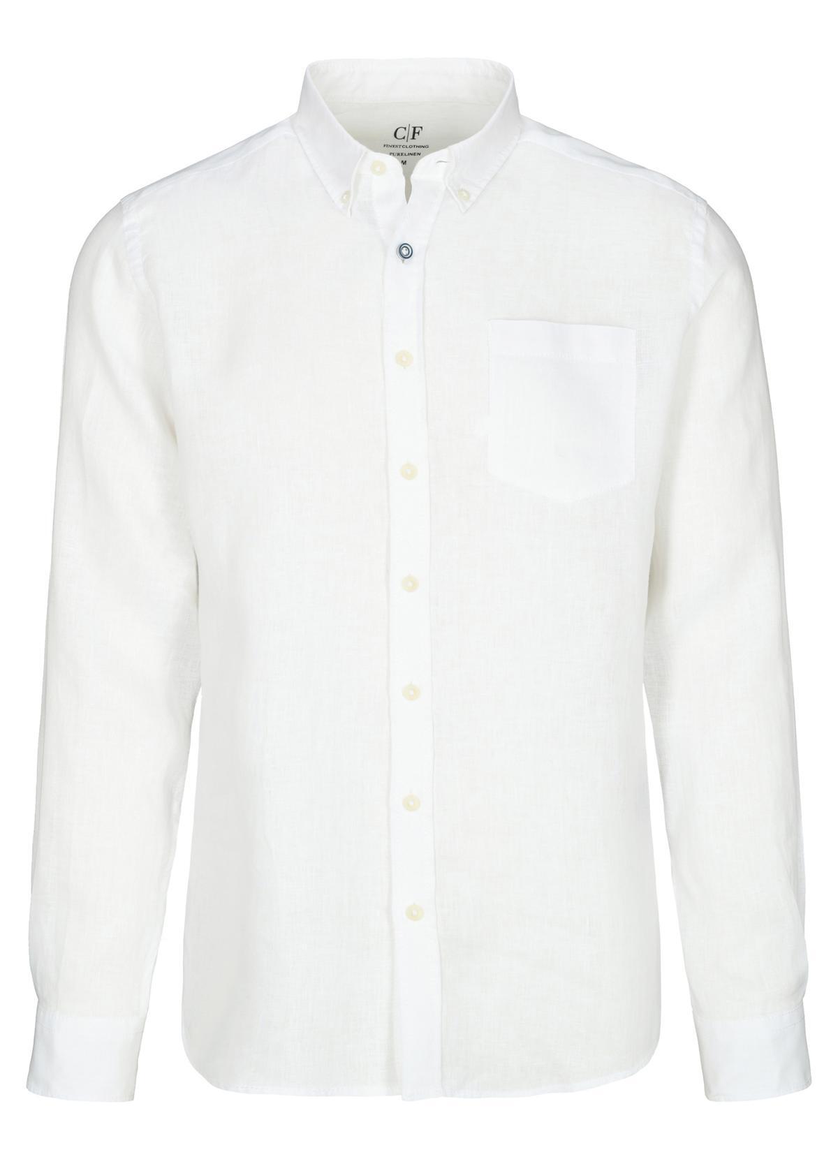 COMMANDER Finest Clothing - Hemd, 1/1 Arm clean white - Gr. - L von COMMANDER Finest Clothing