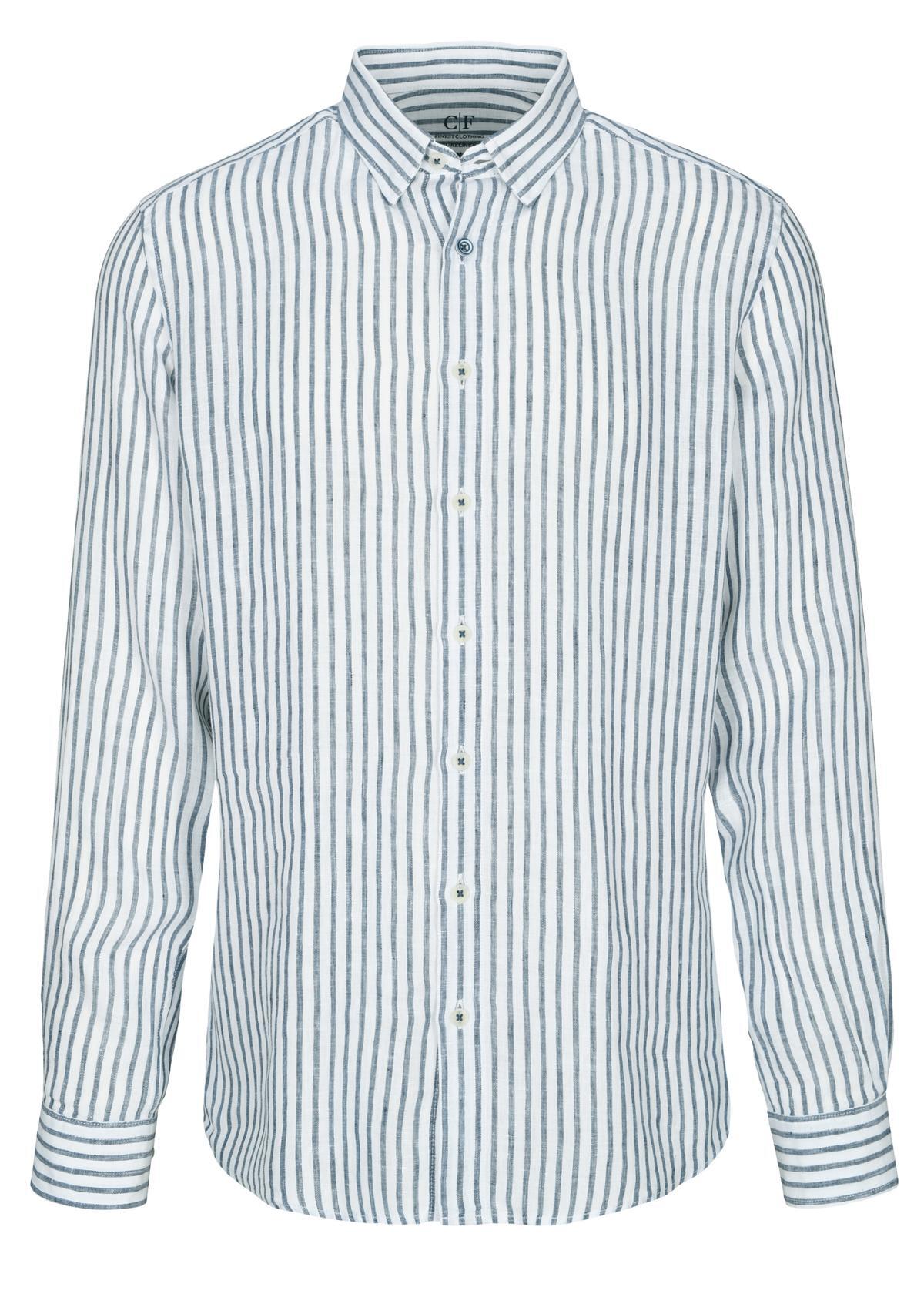 COMMANDER Finest Clothing - Hemd, 1/1 Arm dark denim - Gr. - XXL von COMMANDER Finest Clothing