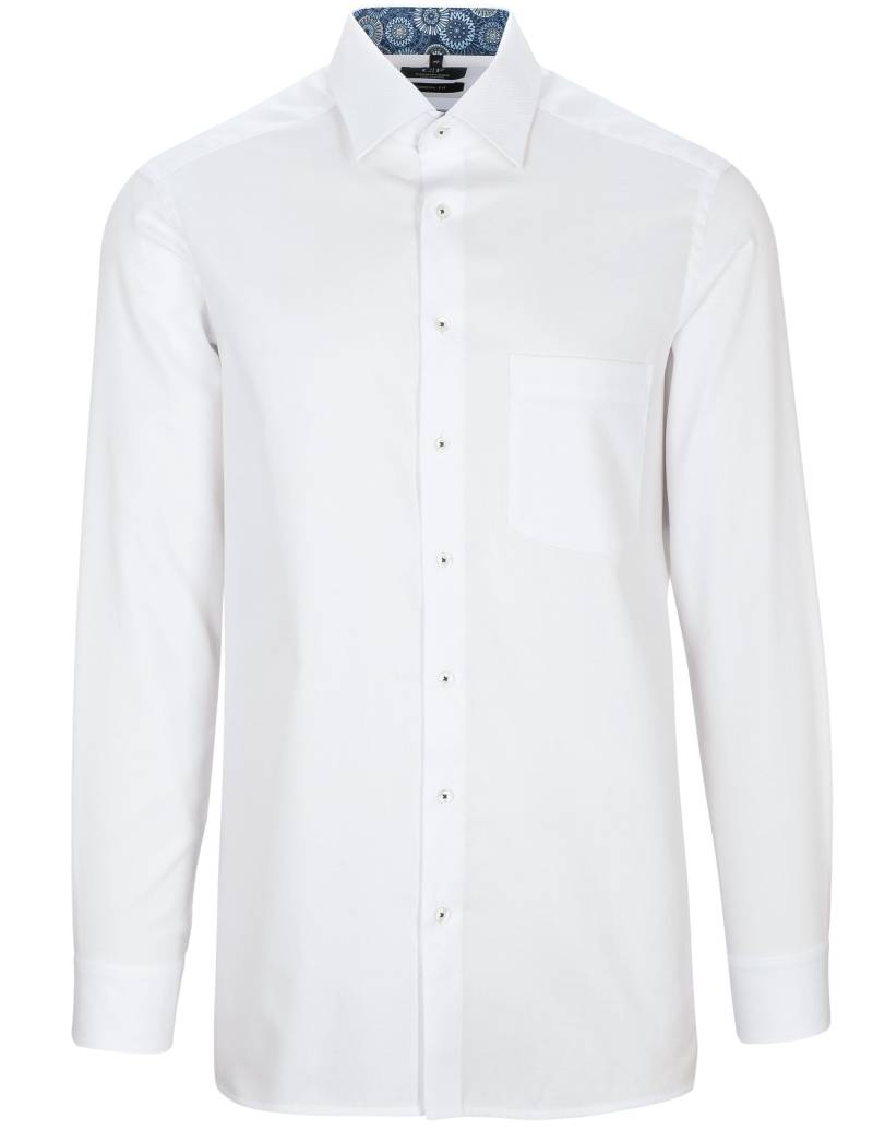 COMMANDER Finest Clothing - Modernes Hemd Richard bügelfrei 100 00 white - Gr. - 46 von COMMANDER Finest Clothing