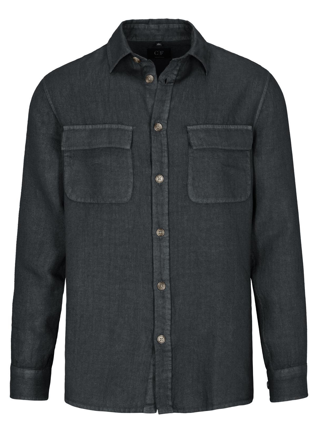 COMMANDER Finest Clothing - Overshirt, 1/1 Arm black - Gr. - XXL von COMMANDER Finest Clothing