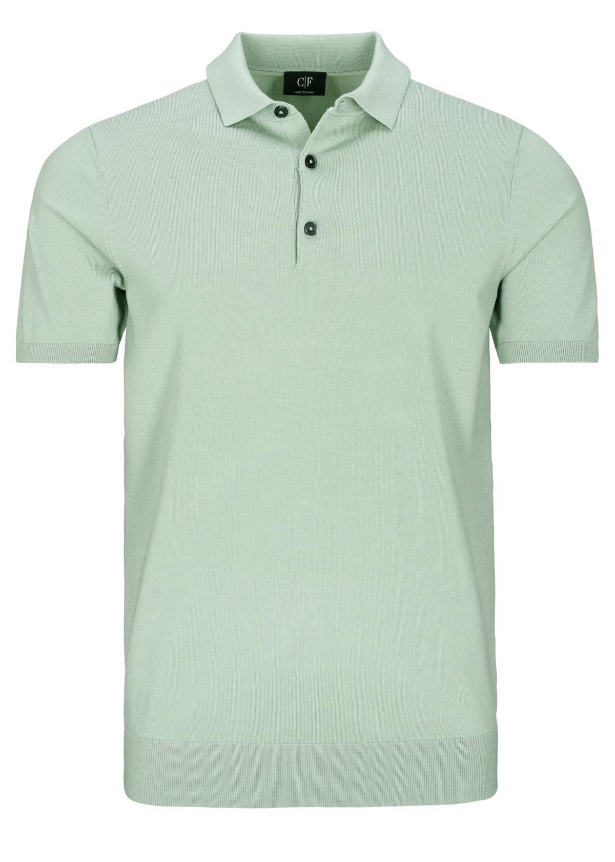 COMMANDER Finest Clothing - Polo-Pullover, 1/2 Arm ice green - Gr. - L von COMMANDER Finest Clothing