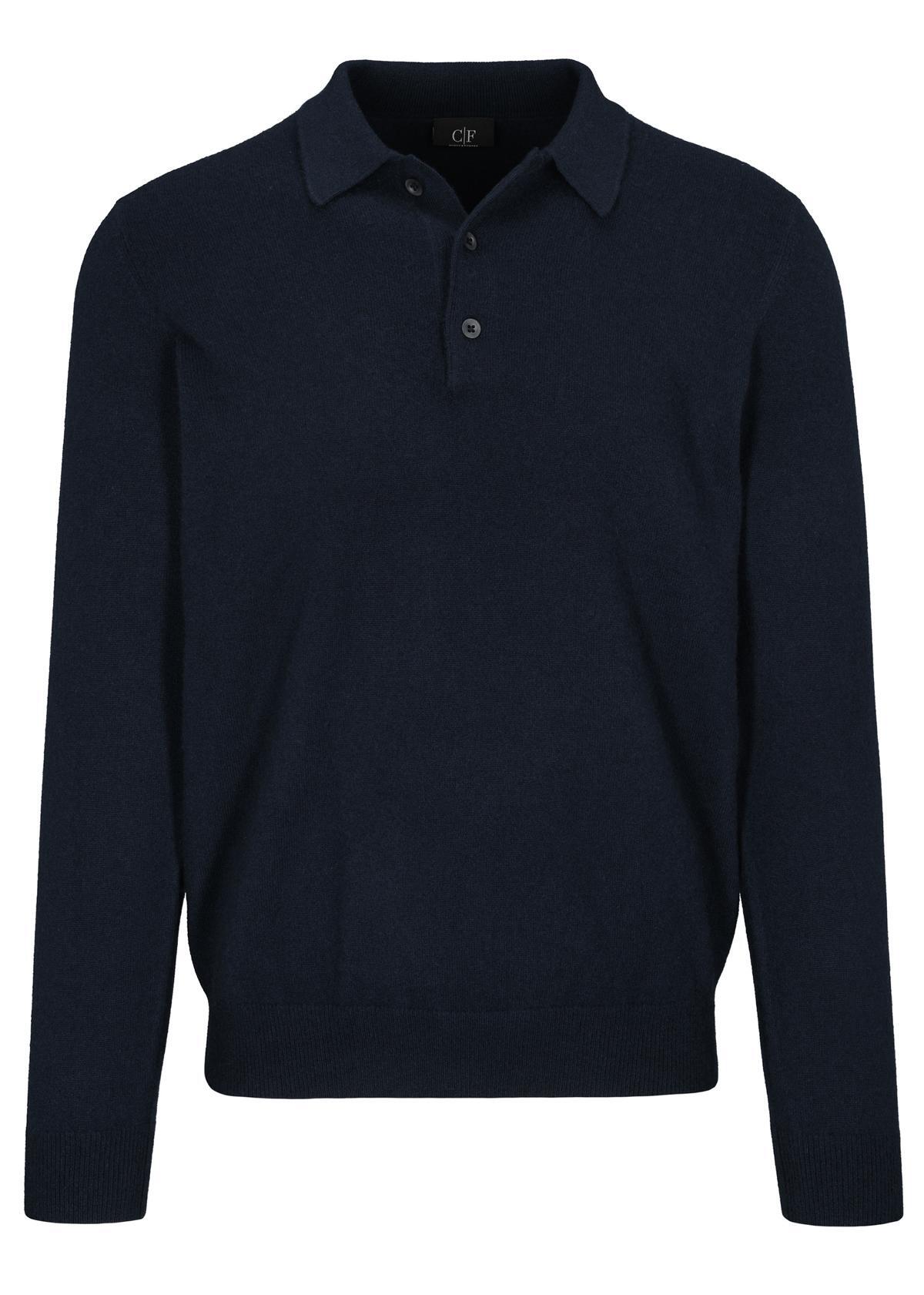 COMMANDER Finest Clothing - Polo-Pullover, uni dark navy - Gr. - M von COMMANDER Finest Clothing