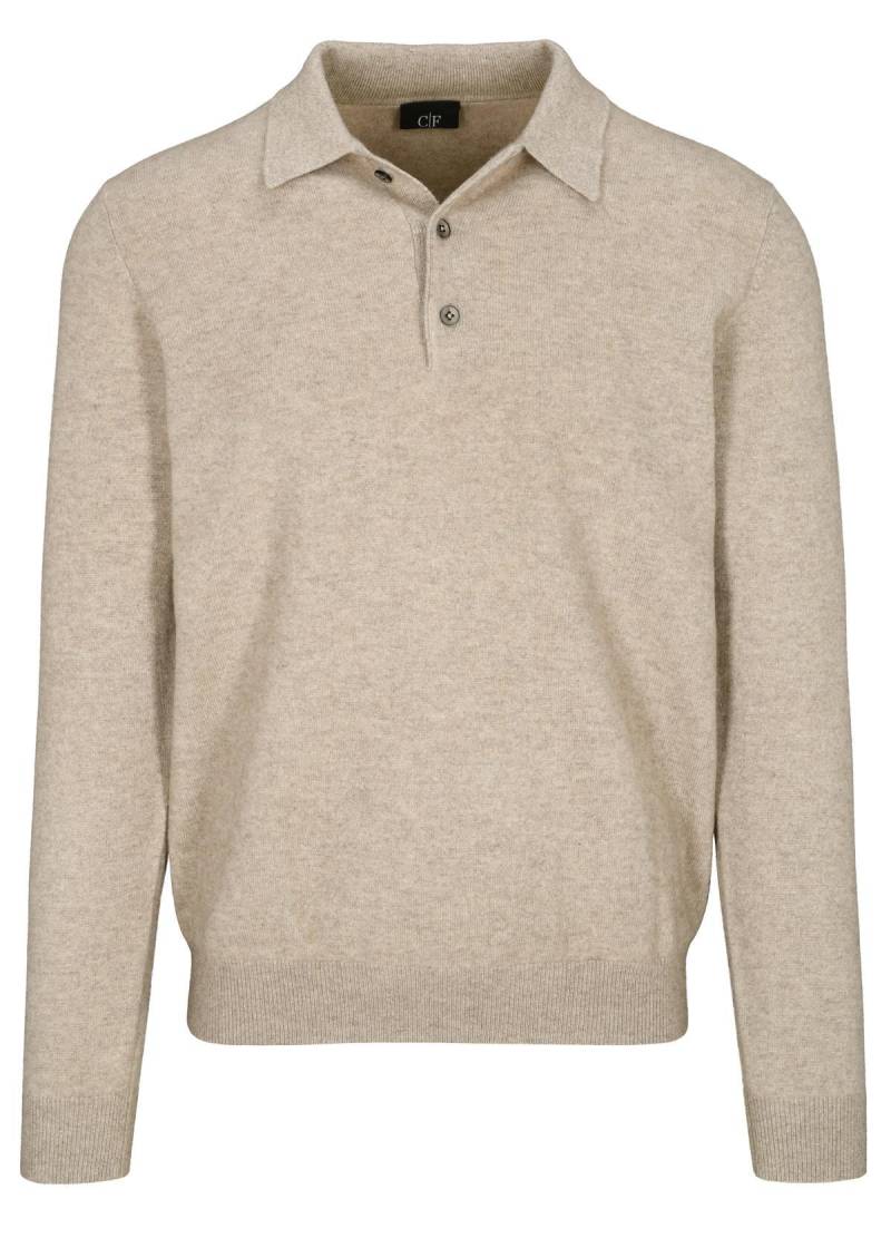 COMMANDER Finest Clothing - Polo-Pullover, uni irish cream mel. - Gr. - XXL von COMMANDER Finest Clothing