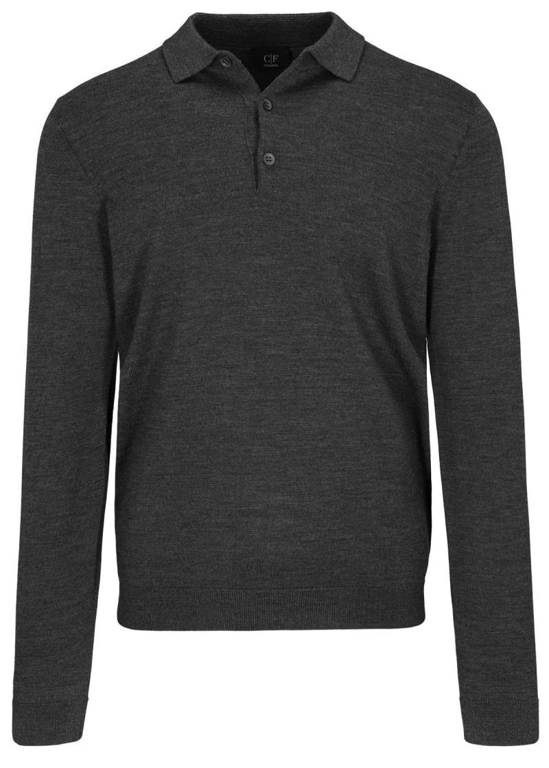 COMMANDER Finest Clothing - Polo Pullover, uni winter grey mel. - Gr. - M von COMMANDER Finest Clothing