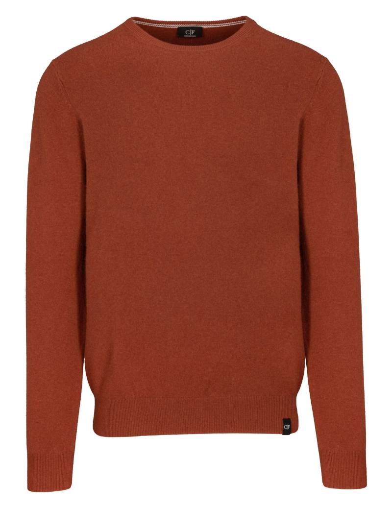 COMMANDER Finest Clothing - Pullover mit Rundhalsausschnitt burnt red - Gr. - 3XL von COMMANDER Finest Clothing