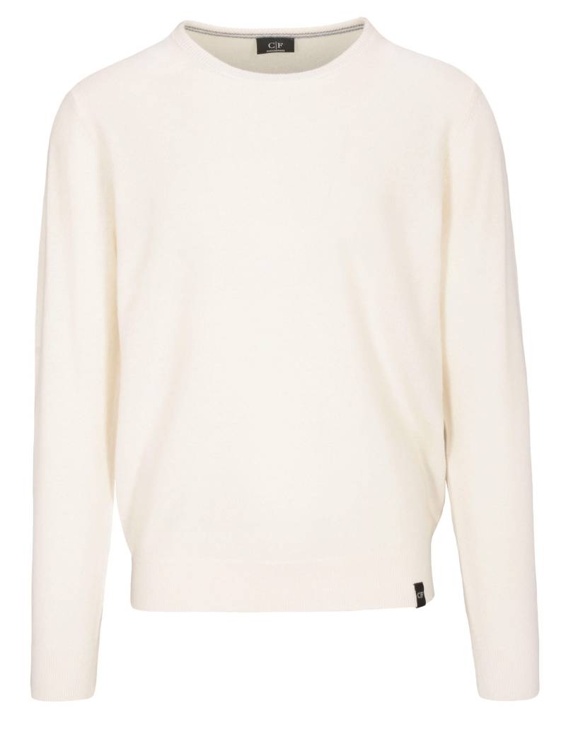 COMMANDER Finest Clothing - Pullover mit Rundhalsausschnitt offwhite - Gr. - XXL von COMMANDER Finest Clothing