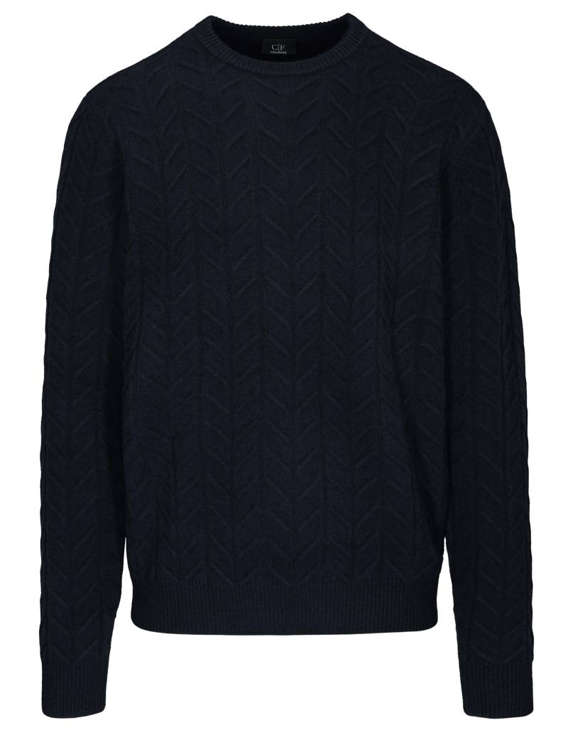 COMMANDER Finest Clothing - Rdh.-Pullover, 1/1 Arm dark navy - Gr. - L von COMMANDER Finest Clothing