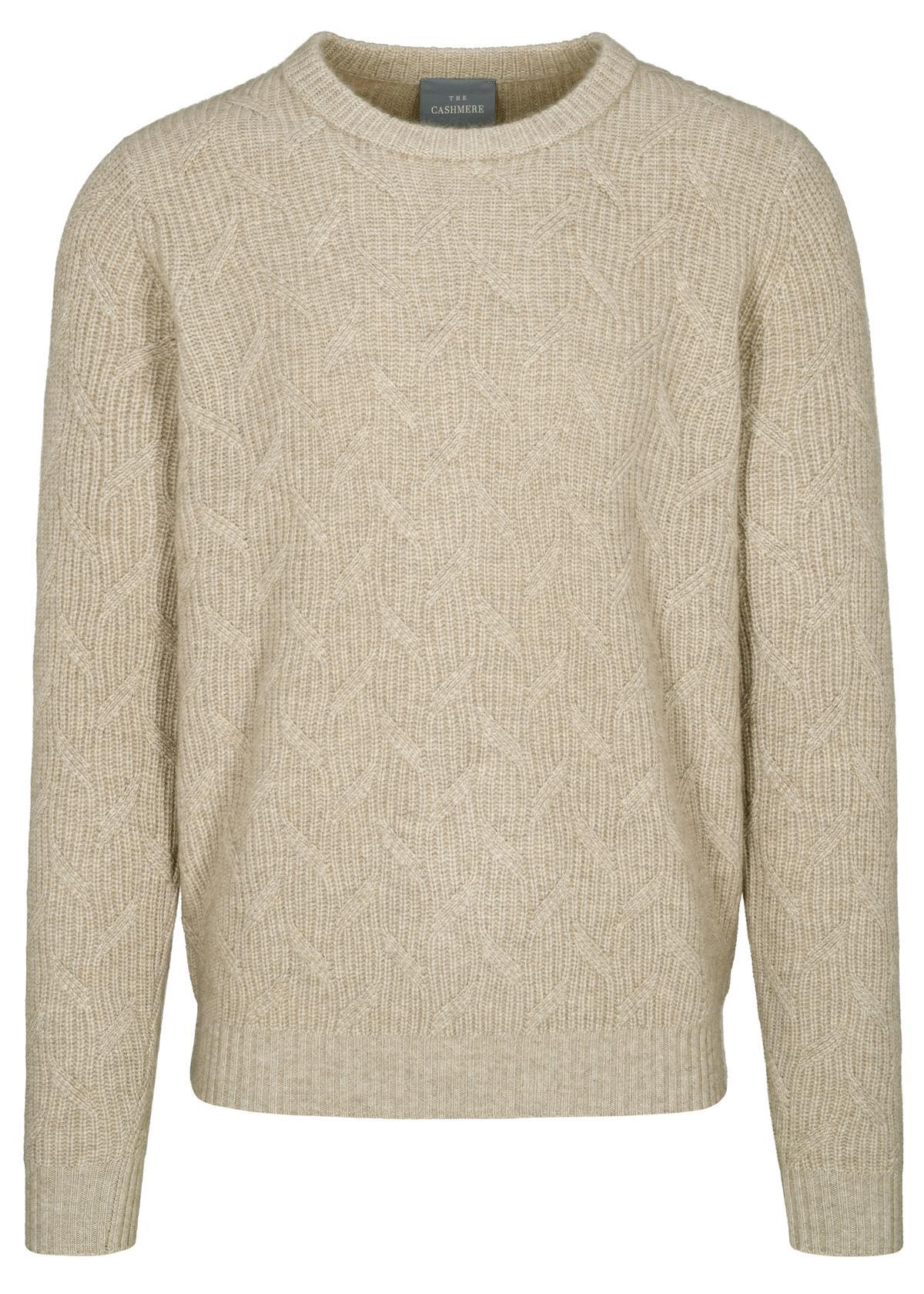 COMMANDER Finest Clothing - Rdh.-Pullover, 1/1 Arm irish cream mel. - Gr. - M von COMMANDER Finest Clothing