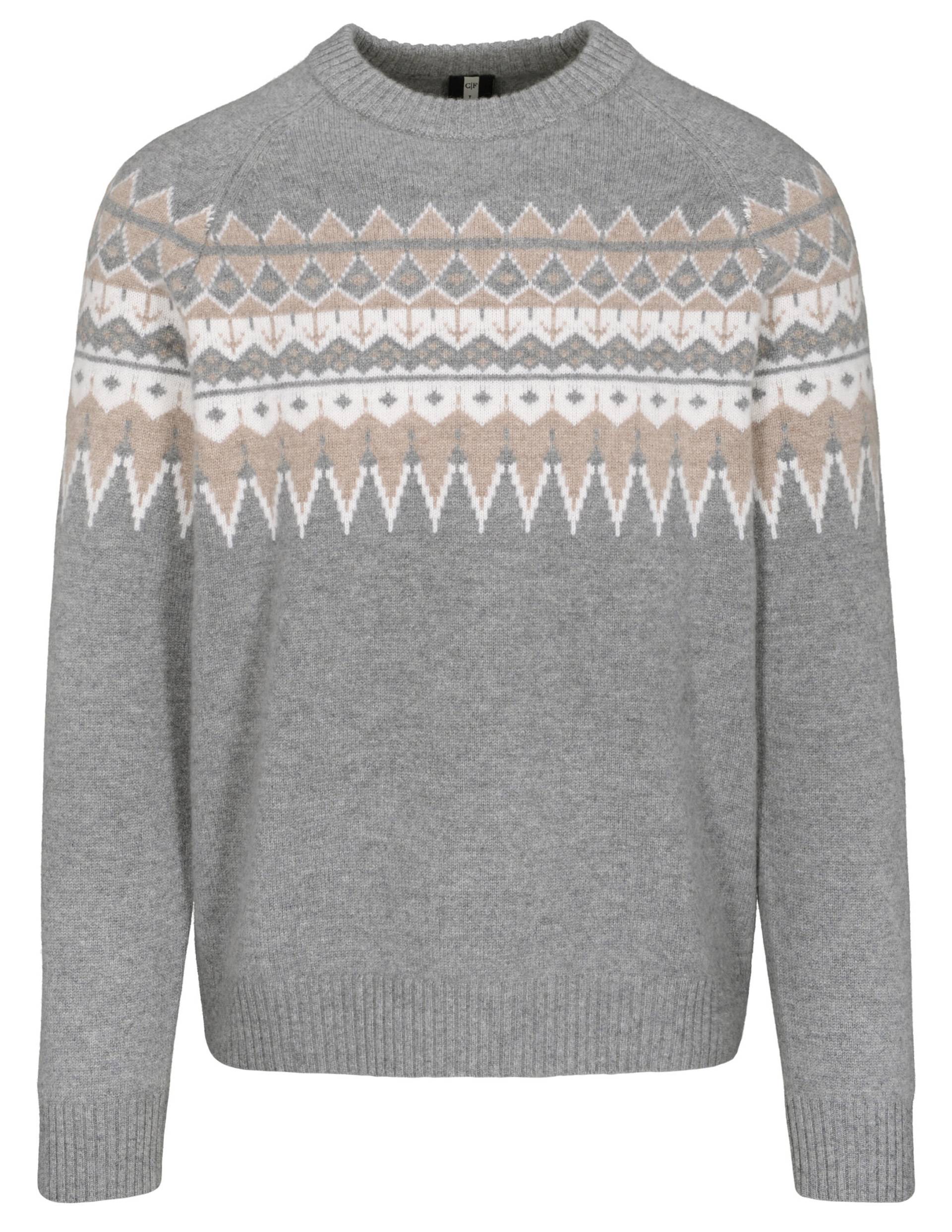 COMMANDER Finest Clothing - Rdh.-Pullover, 1/1 Arm tech grey - Gr. - L von COMMANDER Finest Clothing