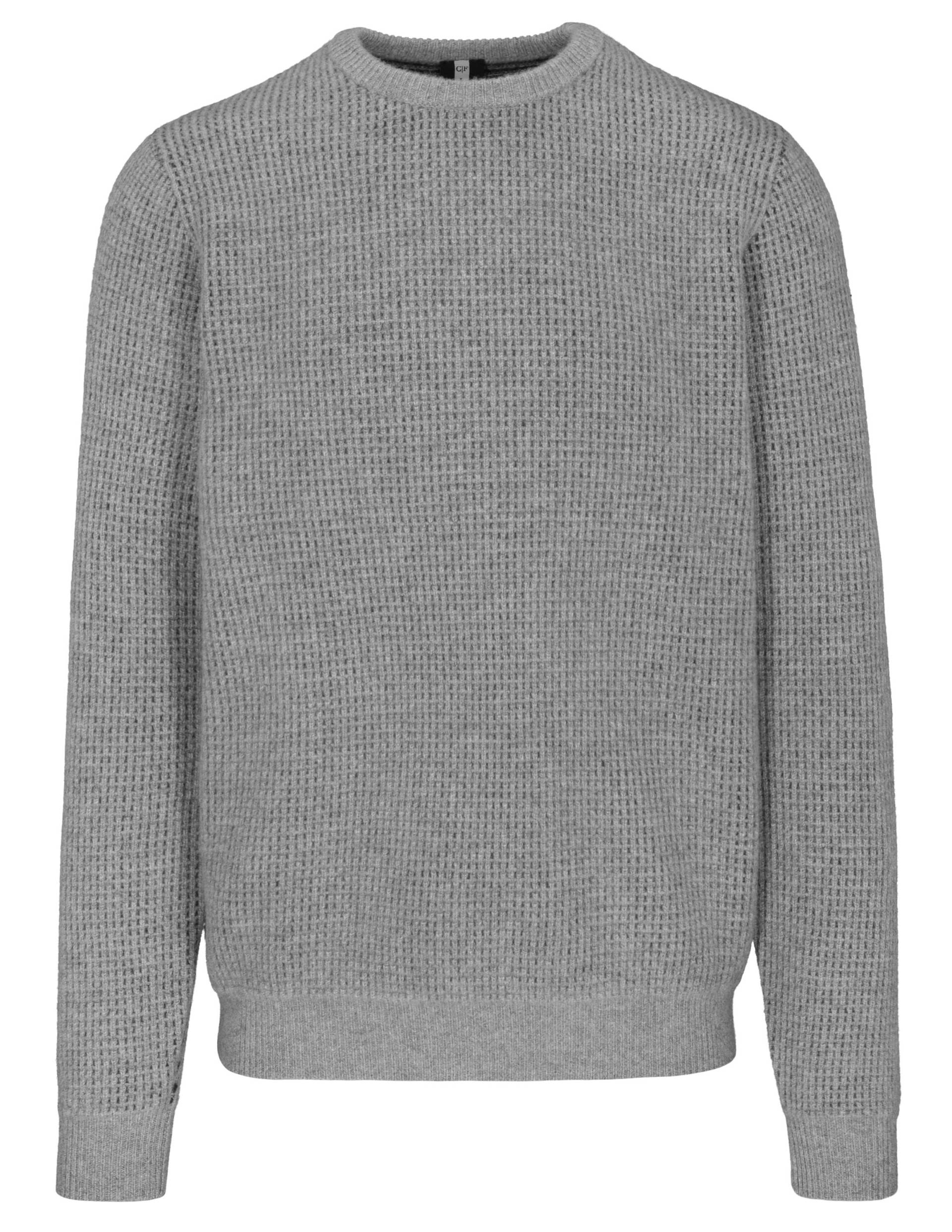 COMMANDER Finest Clothing - Rdh.-Pullover, 1/1 Arm tech grey - Gr. - XL von COMMANDER Finest Clothing