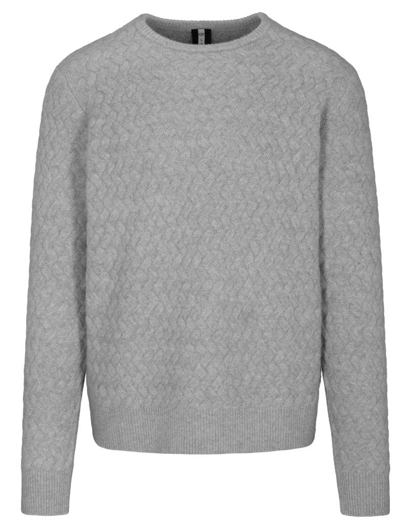 COMMANDER Finest Clothing - Rdh.-Pullover, 1/1 Arm tech grey - Gr. - XXL von COMMANDER Finest Clothing