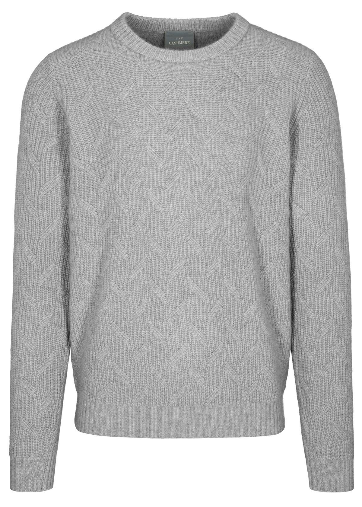 COMMANDER Finest Clothing - Rdh.-Pullover, 1/1 Arm tech grey mel. - Gr. - L von COMMANDER Finest Clothing