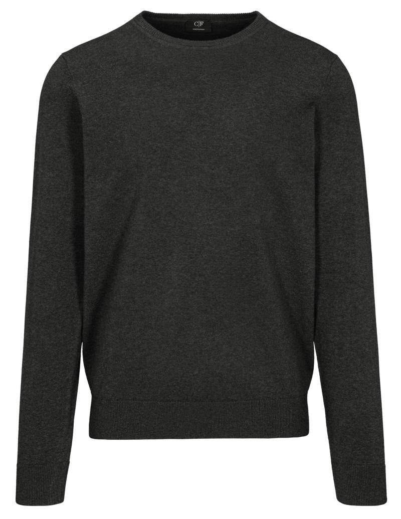 COMMANDER Finest Clothing - Rdh.-Pullover, 1/1 Arm uni anthrazit mel. - Gr. - 3XL von COMMANDER Finest Clothing