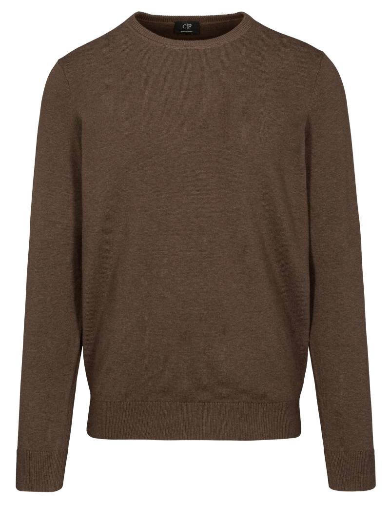 COMMANDER Finest Clothing - Rdh.-Pullover, 1/1 Arm uni cappuccino mel. - Gr. - XXL von COMMANDER Finest Clothing