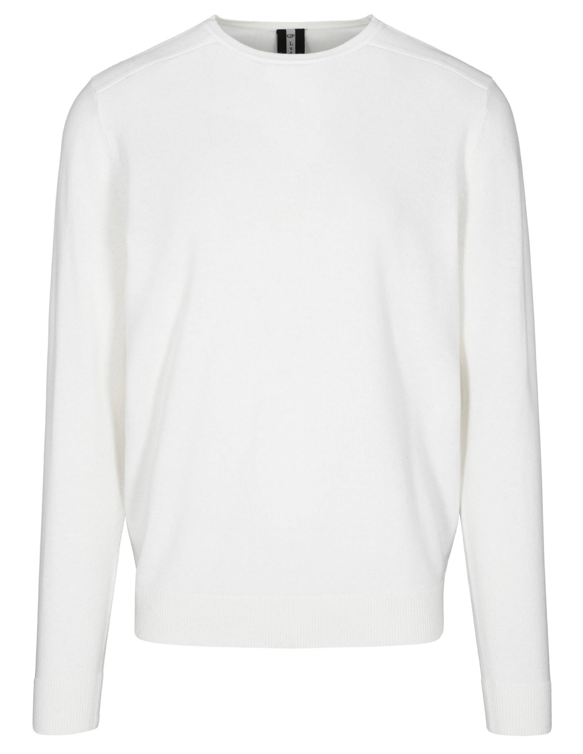 COMMANDER Finest Clothing - Rdh.-Pullover, 1/1 Arm uni snow white - Gr. - 3XL von COMMANDER Finest Clothing