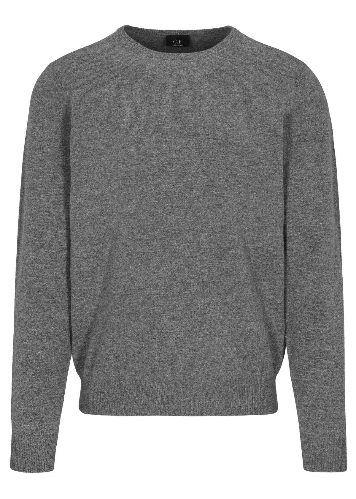 COMMANDER Finest Clothing - Rdh.-Pullover, uni tech grey mel. - Gr. - 3XL von COMMANDER Finest Clothing