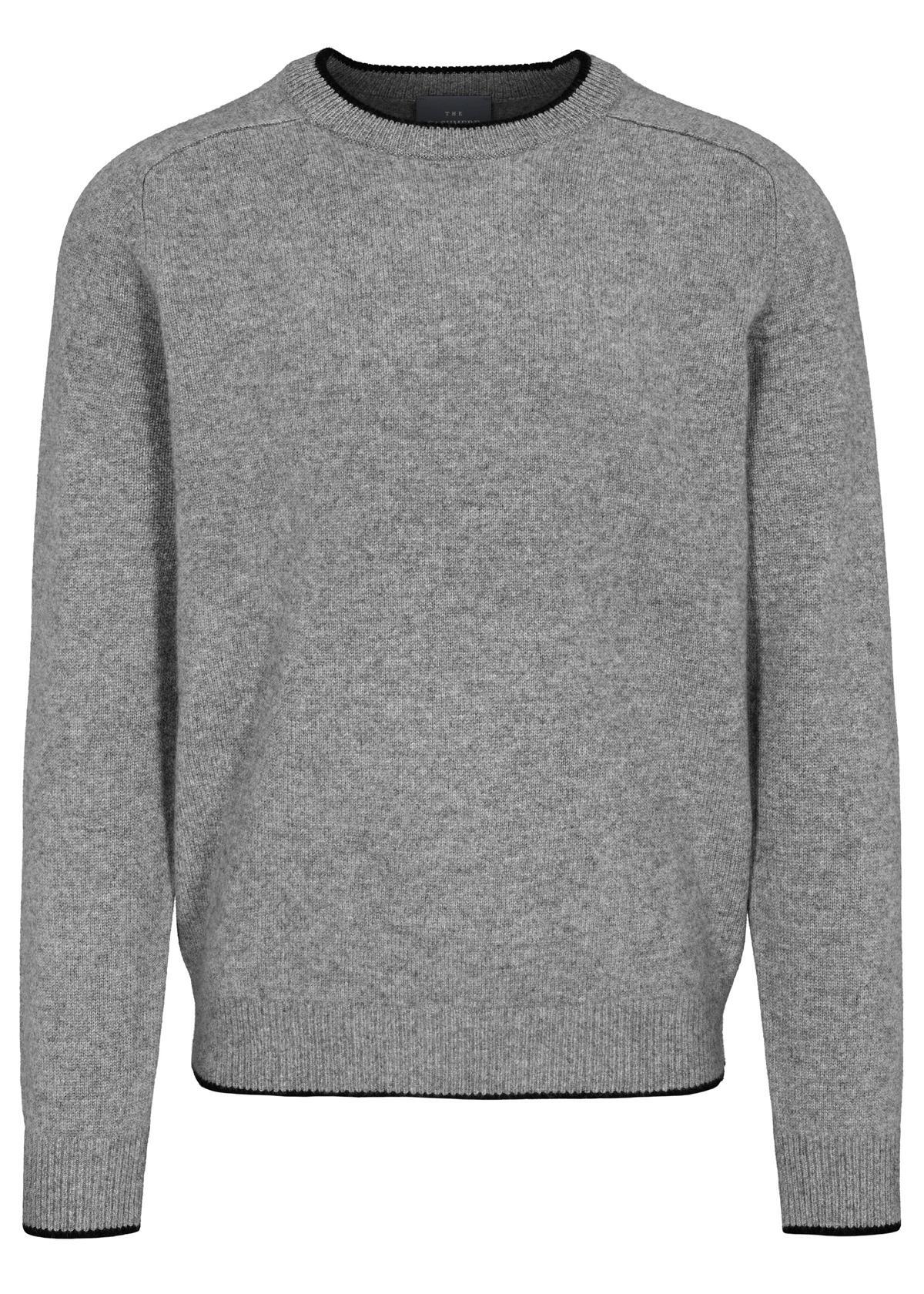 COMMANDER Finest Clothing - Rdh.-Pullover, uni tech grey mel. - Gr. - L von COMMANDER Finest Clothing