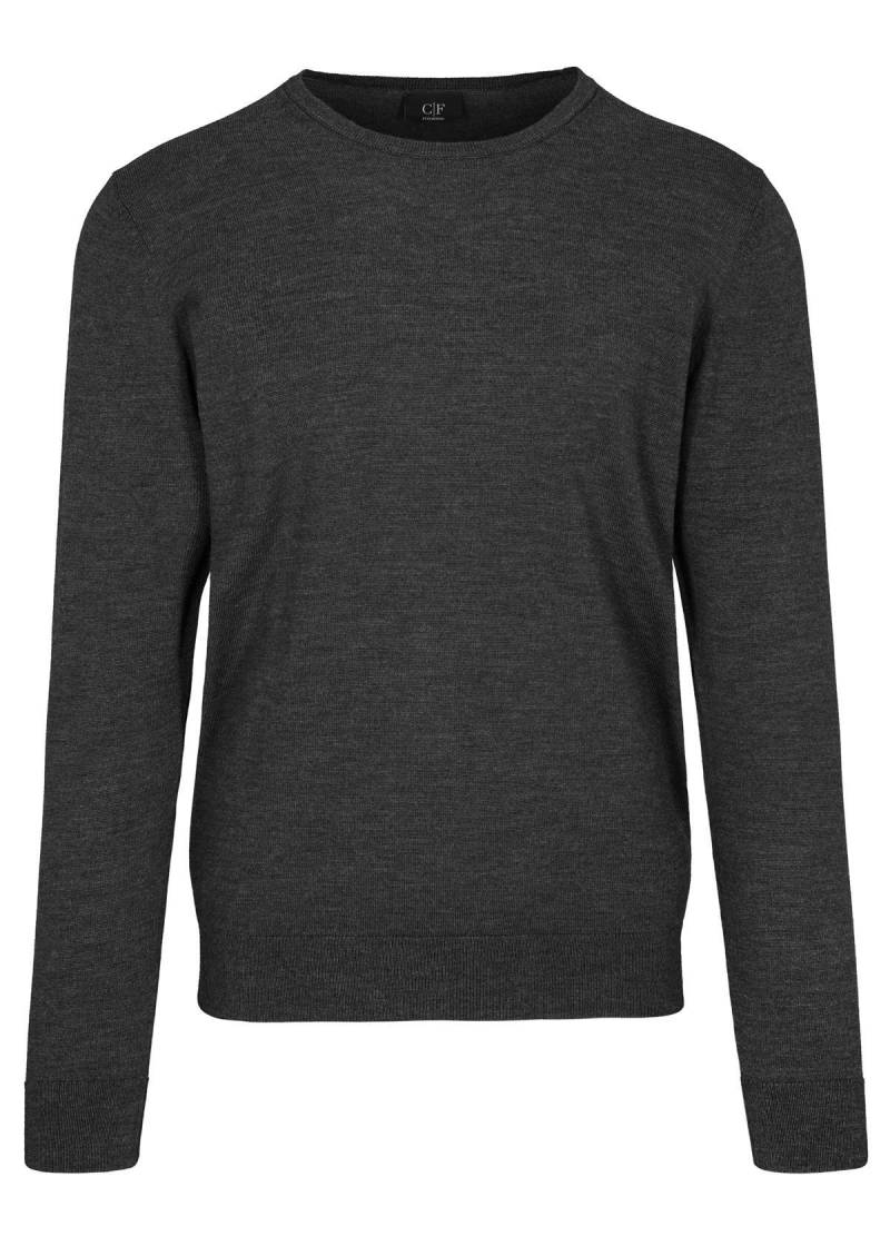 COMMANDER Finest Clothing - Rdh.-Pullover, uni winter grey mel. - Gr. - 3XL von COMMANDER Finest Clothing