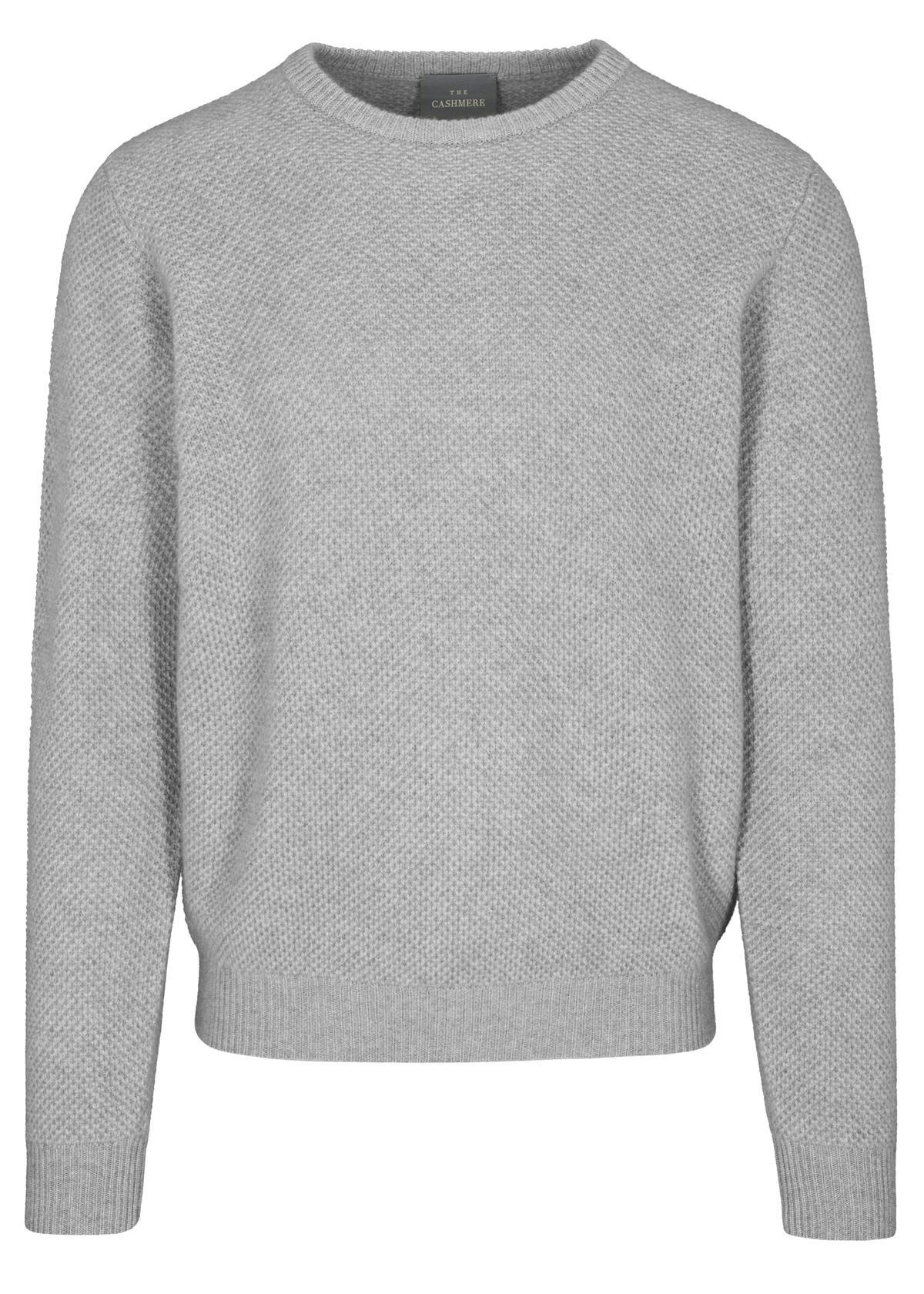 COMMANDER Finest Clothing - Rdh.-Pullover , uni tech grey mel. - Gr. - XL von COMMANDER Finest Clothing