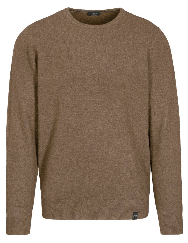 COMMANDER Finest Clothing - Rdh.-Pullover 1/1 Arm, uni taupe mel. - Gr. - XXL von COMMANDER Finest Clothing