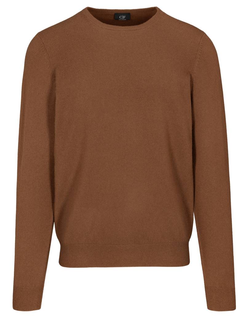 COMMANDER Finest Clothing - Rdh.-Pullover Basic, uni cappuccino - Gr. - M von COMMANDER Finest Clothing