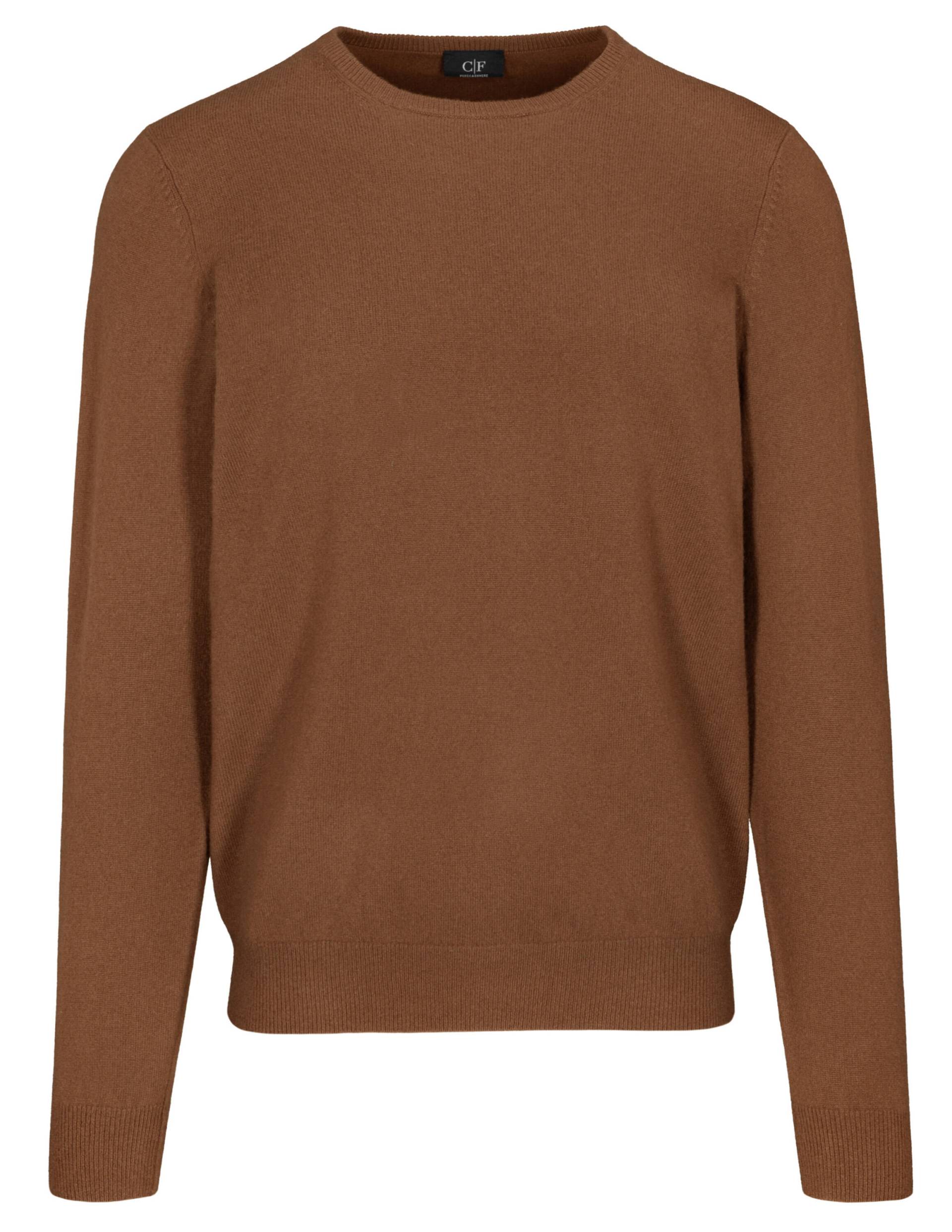 COMMANDER Finest Clothing - Rdh.-Pullover Basic, uni cappuccino - Gr. - XL von COMMANDER Finest Clothing