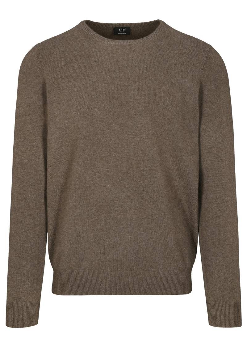 COMMANDER Finest Clothing - Rdh.-Pullover Basic, uni nougat mel. - Gr. - XXL von COMMANDER Finest Clothing