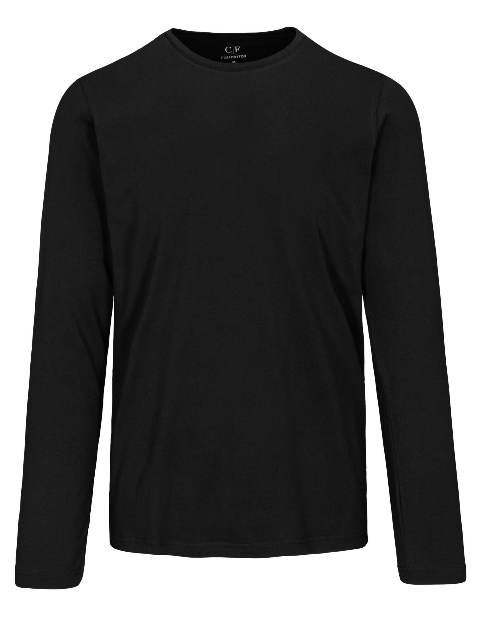 COMMANDER Finest Clothing - Rdh.-Shirt, 1/1 Arm black - Gr. - L von COMMANDER Finest Clothing
